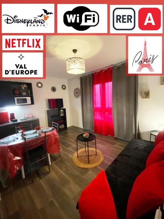 Disneyland Paris - Calm & Cute Studio 6 Mins From Rer A! Torcy  Zewnętrze zdjęcie
